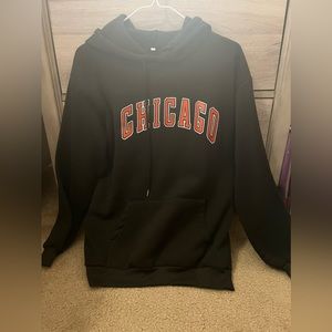 Chicago black hoodie